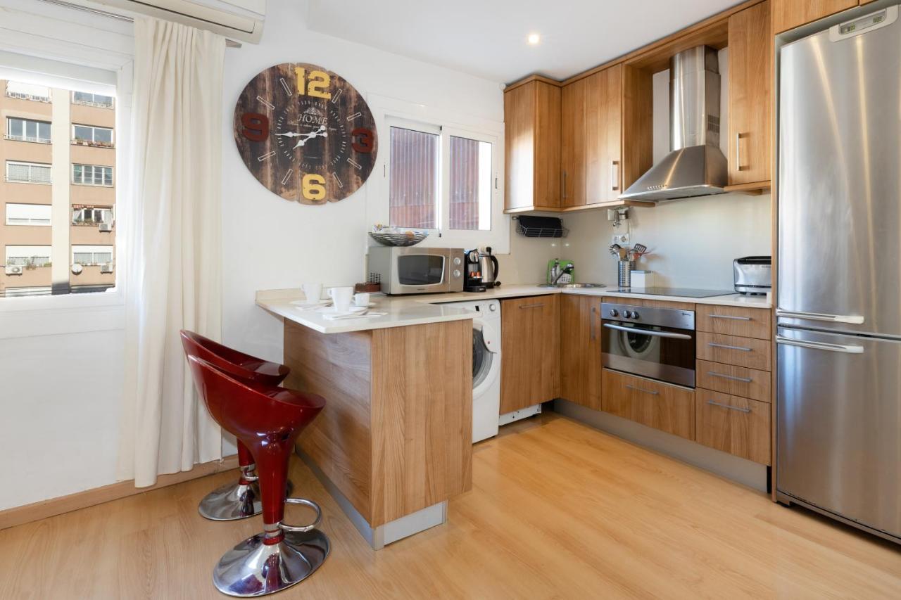 Cute Apartment In Sants Station With Hbo & Alexa & Ac Barcelona Kültér fotó