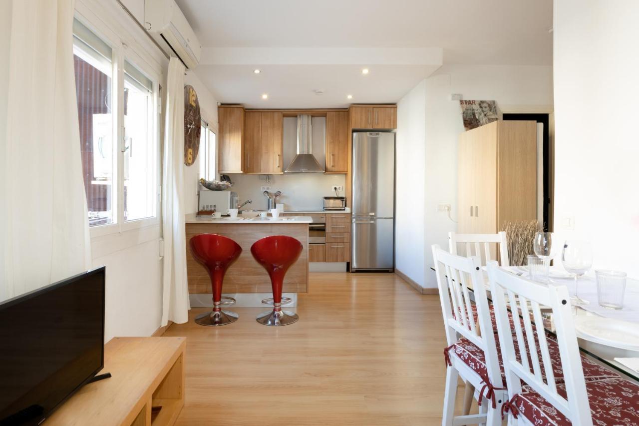 Cute Apartment In Sants Station With Hbo & Alexa & Ac Barcelona Kültér fotó